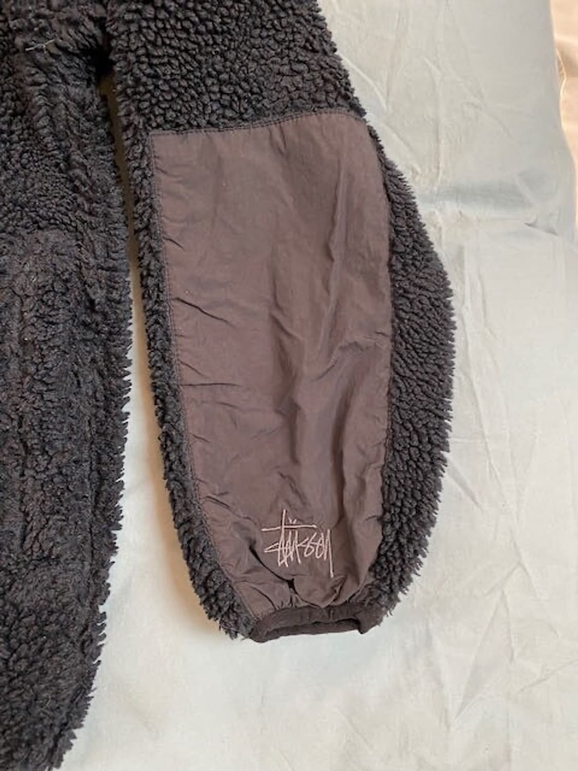 스투시 x 노마 자카드 딥파일 플리스 자켓 상품이미지3