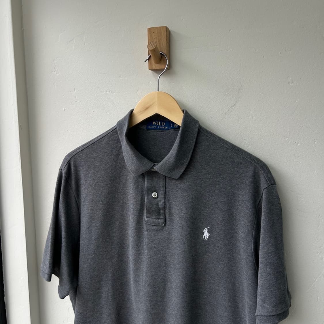 16753 - 폴로 랄프로렌 차콜 반팔 카라티 상품이미지1