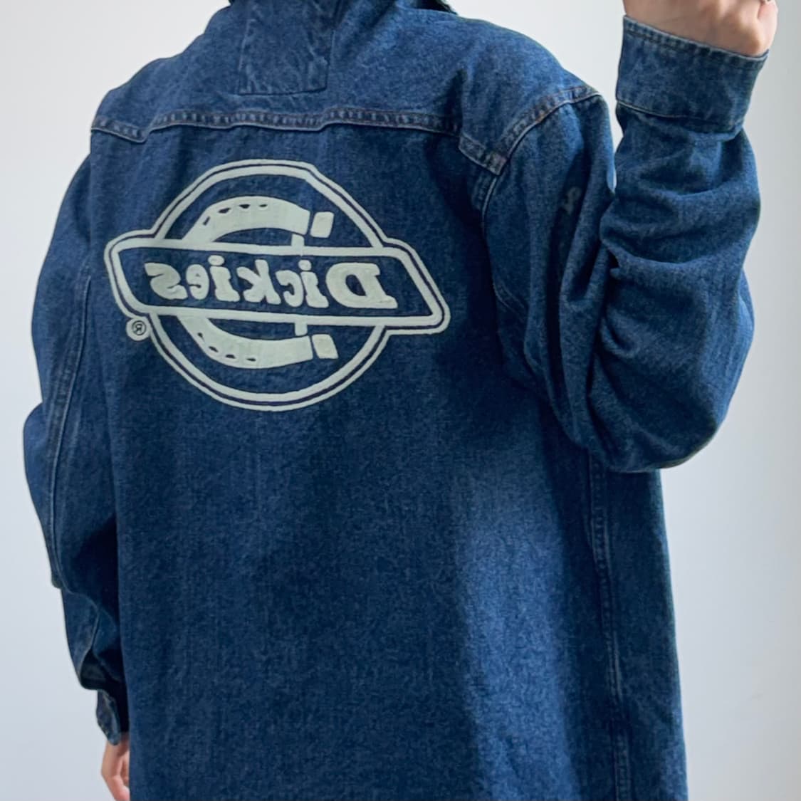 Dickies 디키즈 백로고 투포켓 데님 자켓 상품이미지3