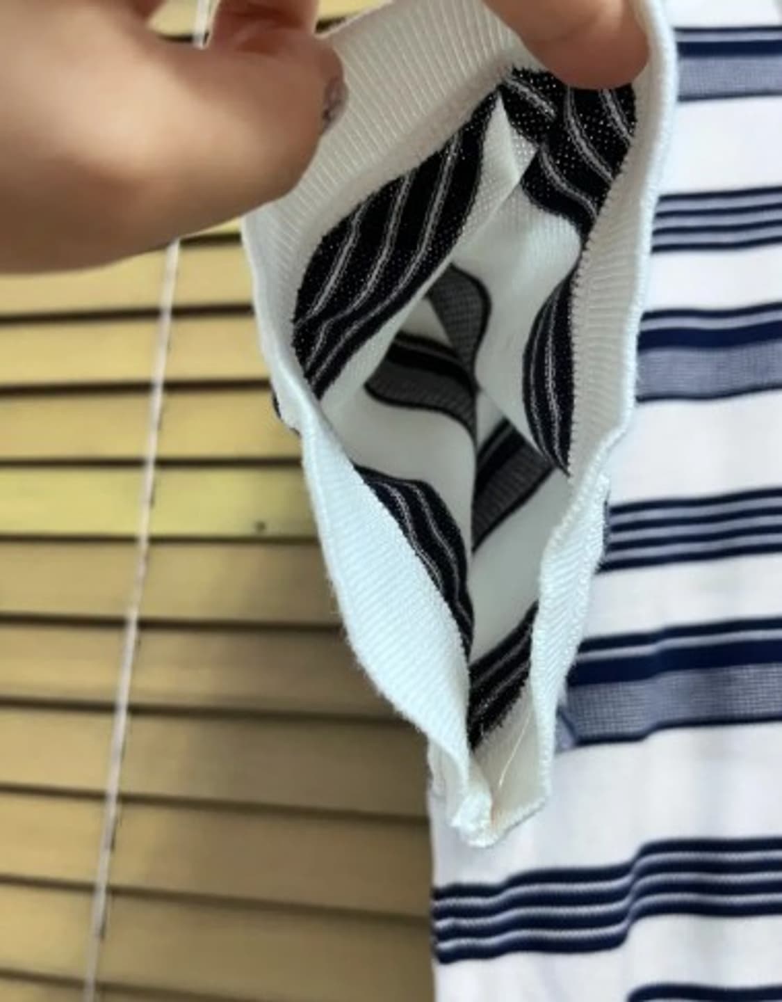 파리게이츠 남성 스트라이프PK반팔티셔츠 3사이즈 상품이미지4