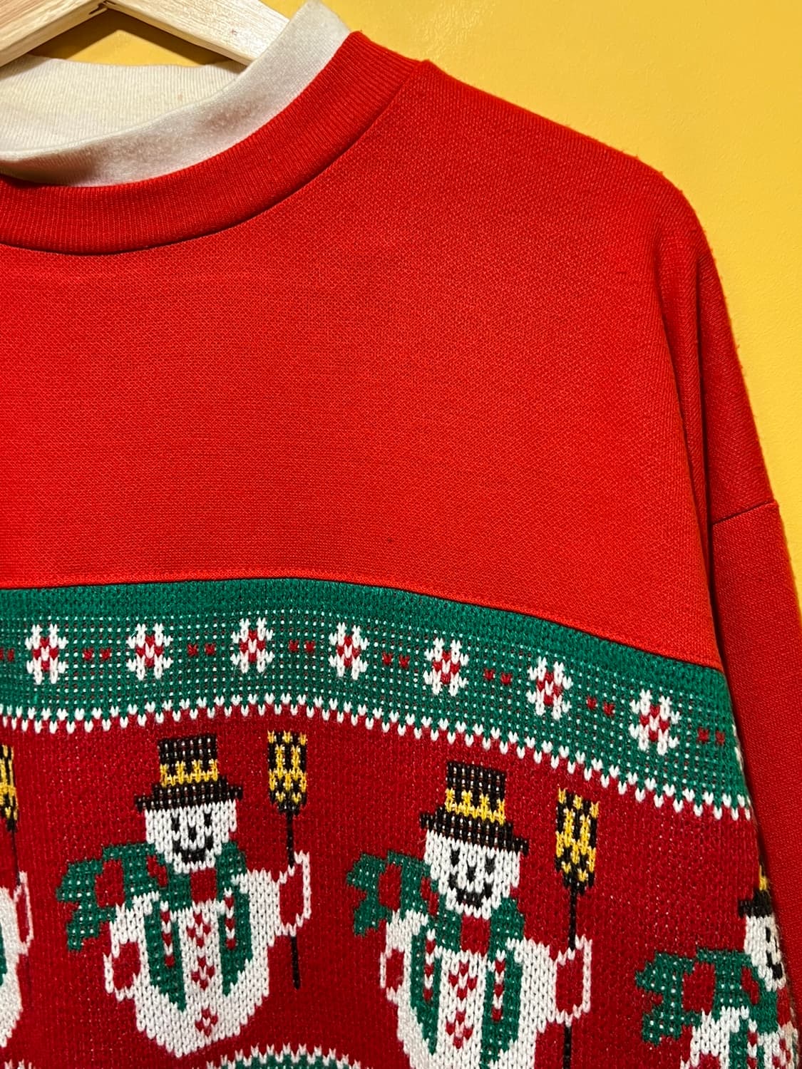 90s [L] NutCracker 크리스마스 눈사람 스웨트셔츠 맨투맨 상품이미지2