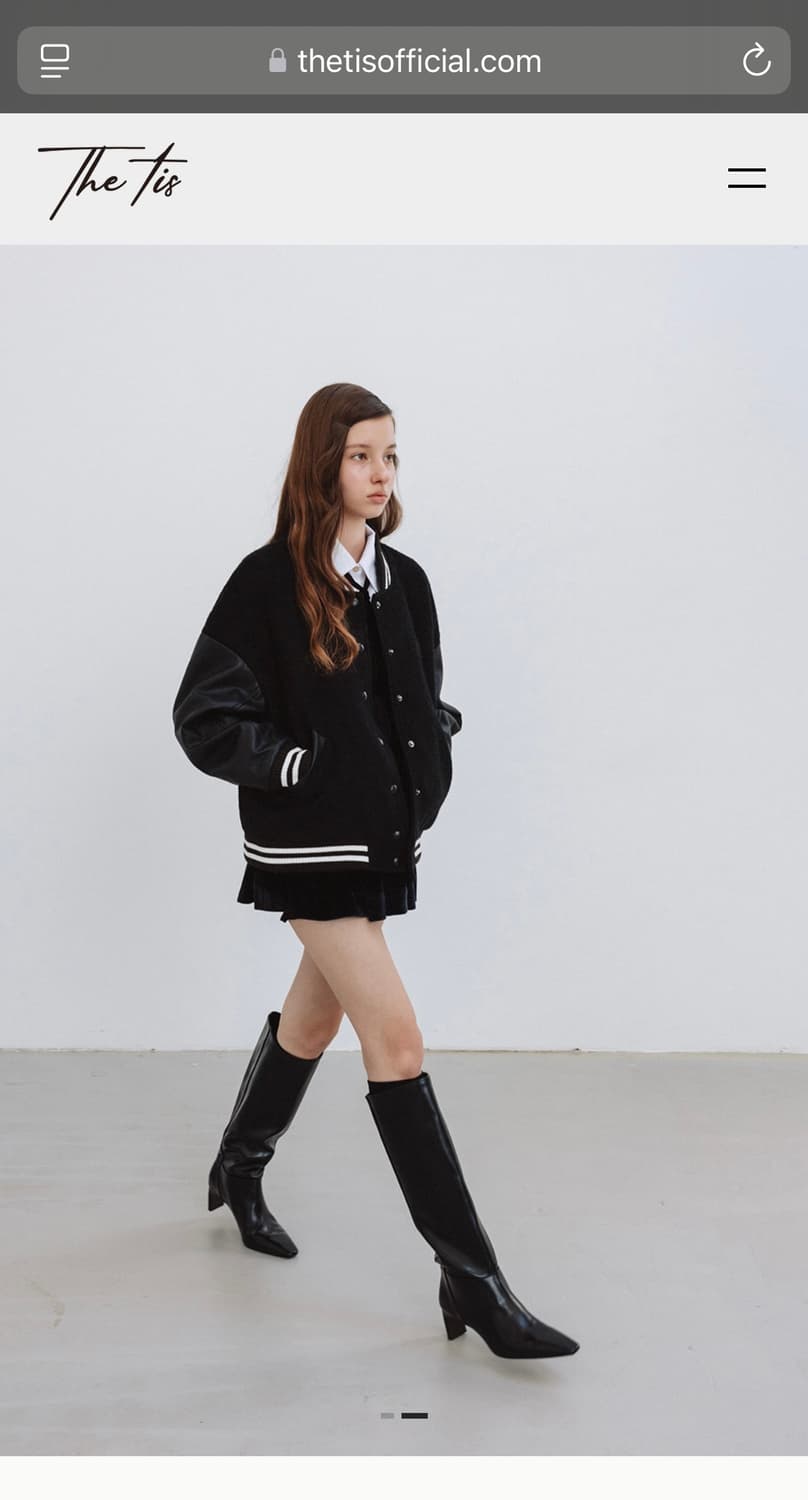 Thetis ANGEL PEARL VARSITY JACKET 상품이미지1