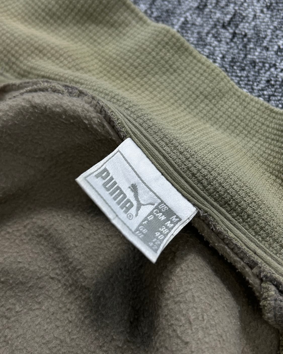 퓨마 빈티지 소매 로고 집업  상품이미지9