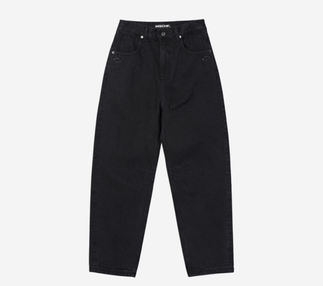 미스치프 워시드 진 블랙 상품이미지2