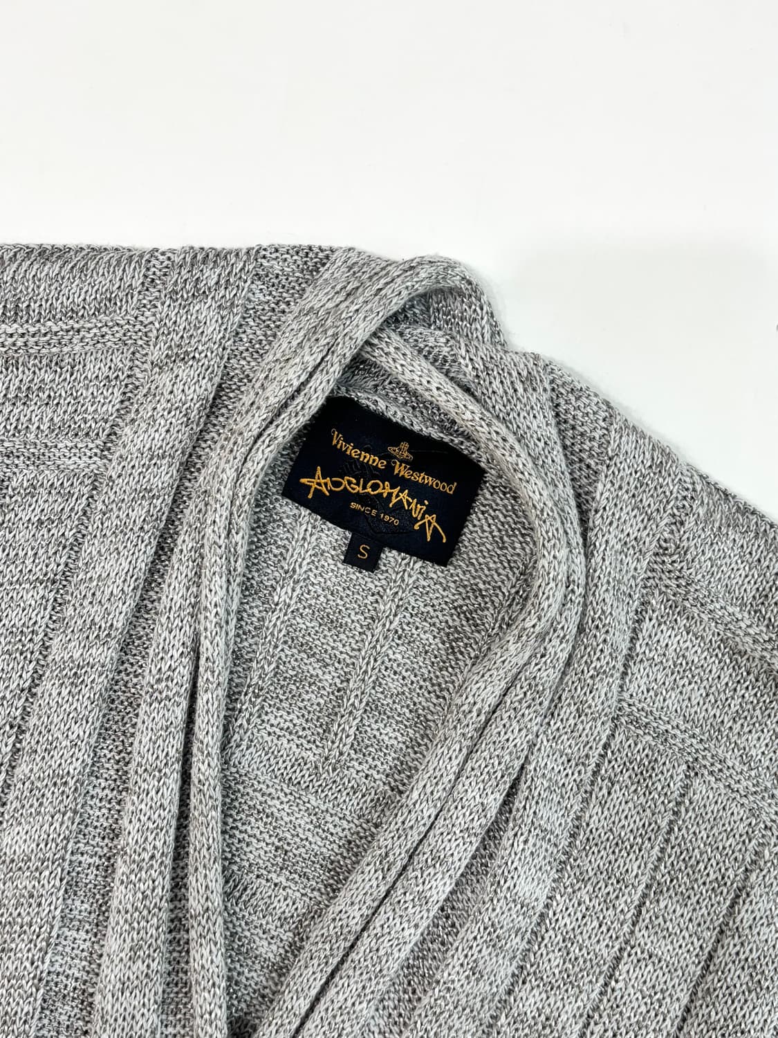 Vivienne Westwood 비비안웨스트우드 그레이 숄카라 보카시 가 상품이미지7