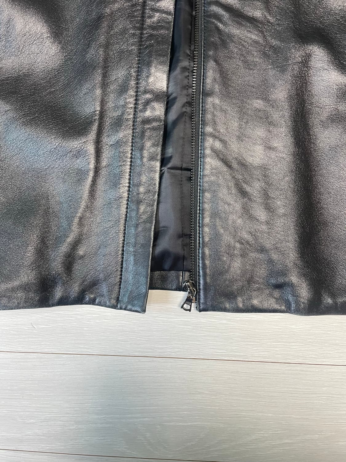 클럽모나코 램스킨 싱글 레더 자켓 상품이미지4