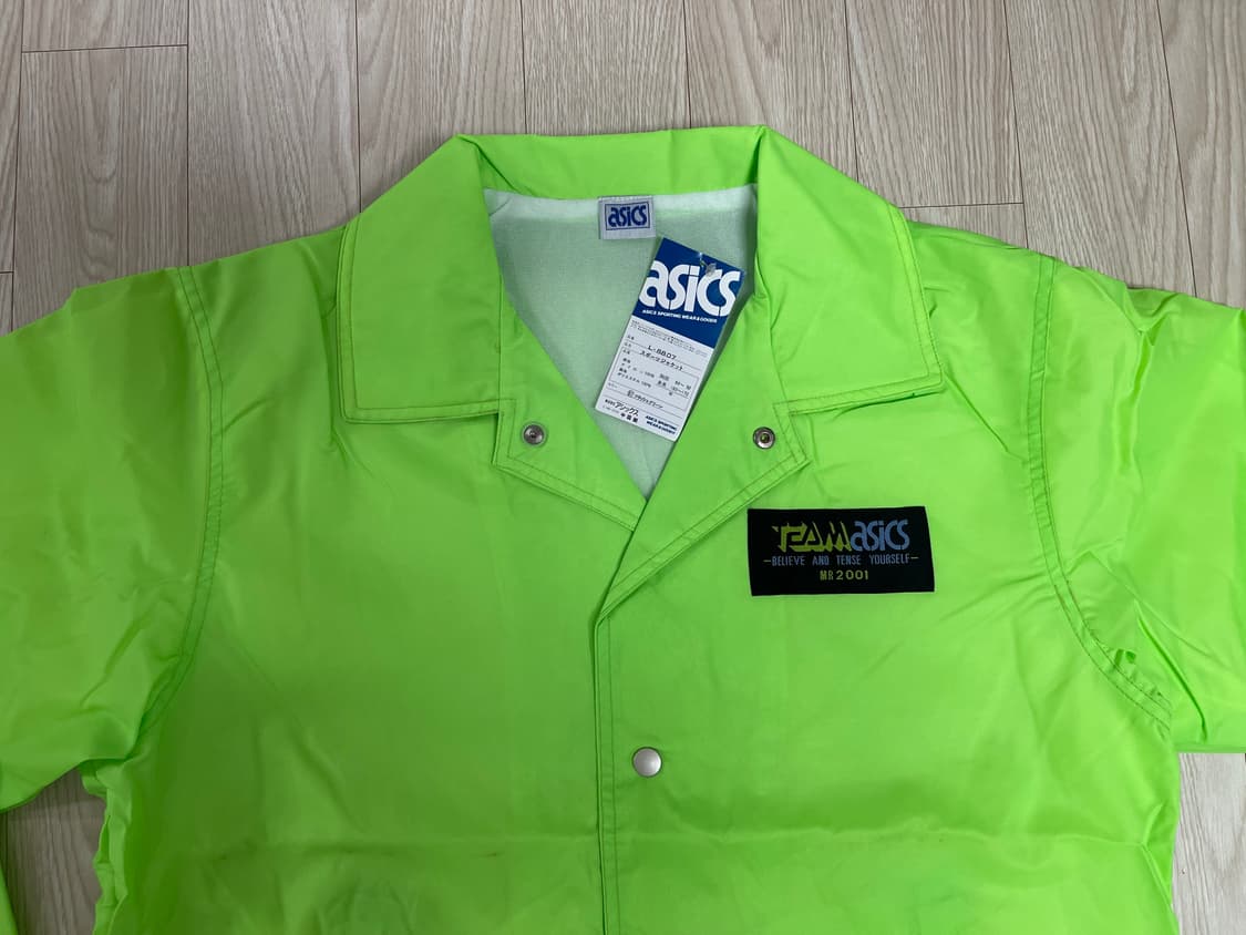 아식스 00s 올드 코치 자켓 ASICS OLD 2000 네온 M 상품이미지2