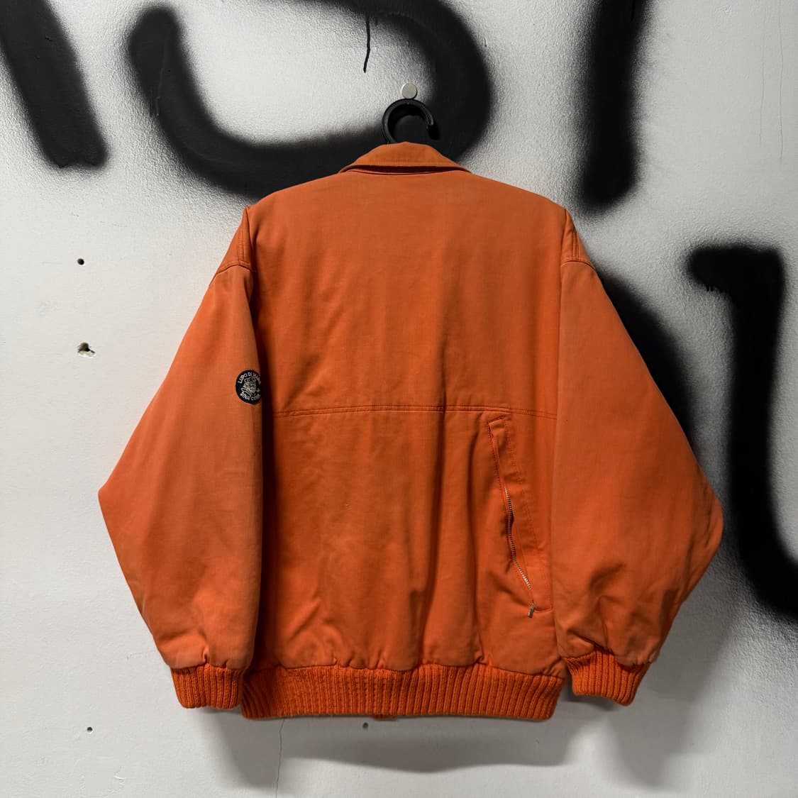 VTG 빈티지 빅사이즈 올드스쿨 패치 디테일 퀼팅 바시티 자켓 상품이미지2