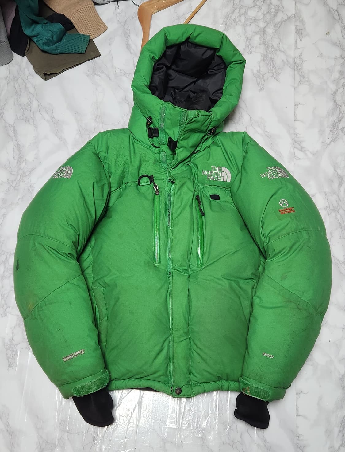 노스페이스 히말라야 그린 패딩 자켓 상품이미지1