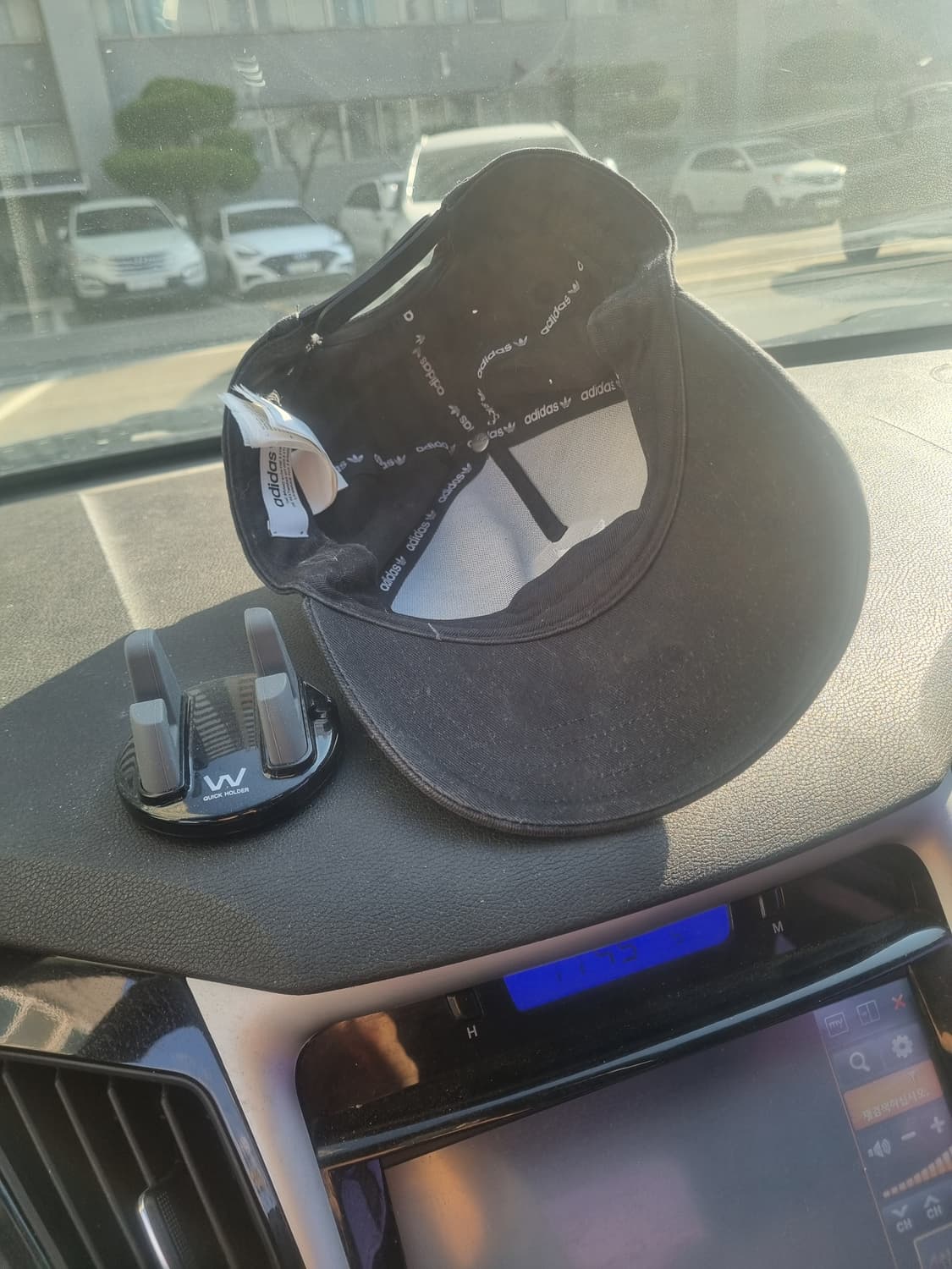 아디다스 오리지널 블랙 볼캡모자 상품이미지2