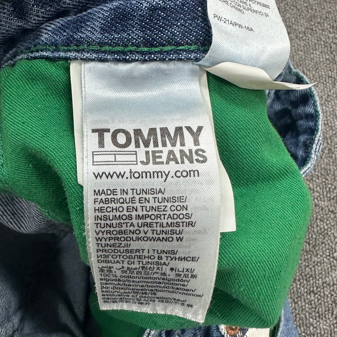 타미힐피거 여성 데님팬츠 상품이미지5