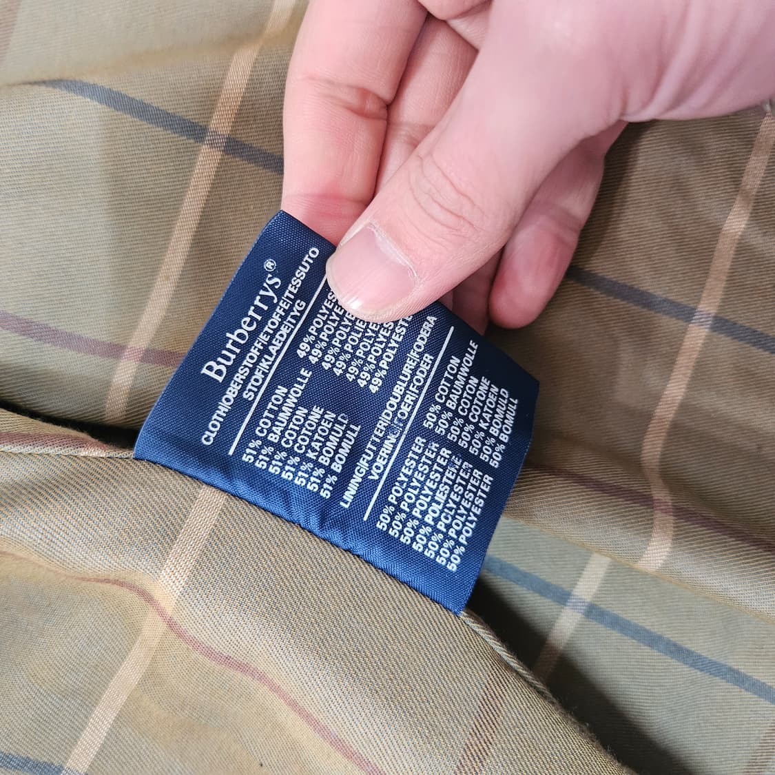  버버리(Burberry) 빈티지 오리지널 라글란 벨티드 트렌치코트 상품이미지9