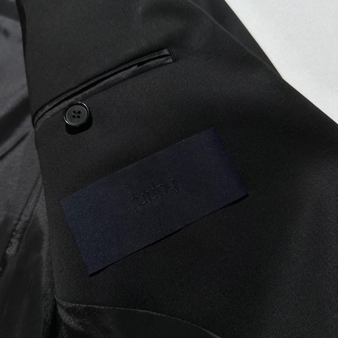 Juun. J 준지 니트 배색 싱글 자켓 상품이미지3