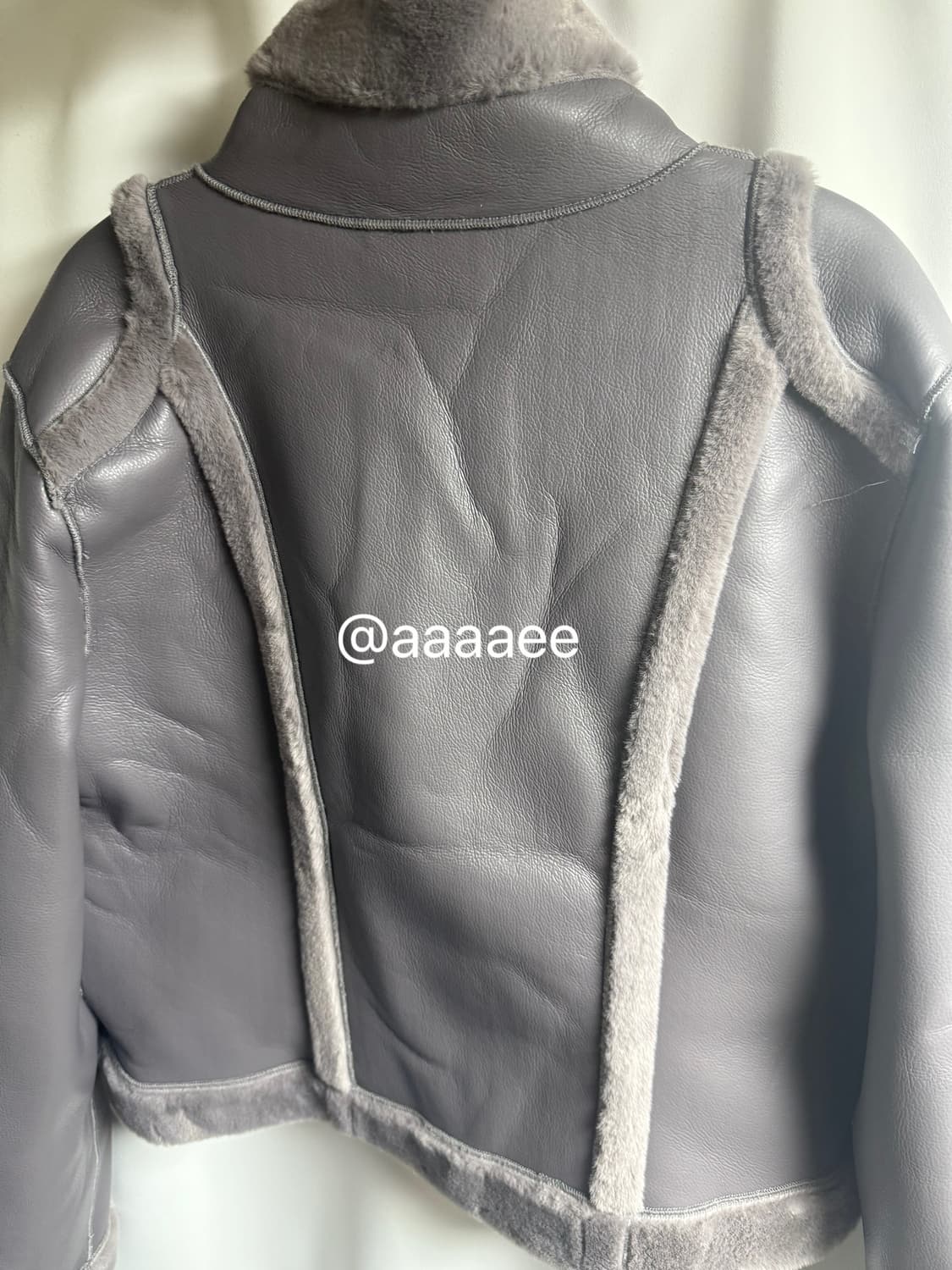 dotyears 퍼트리밍 자켓 스커트 세트 상품이미지5