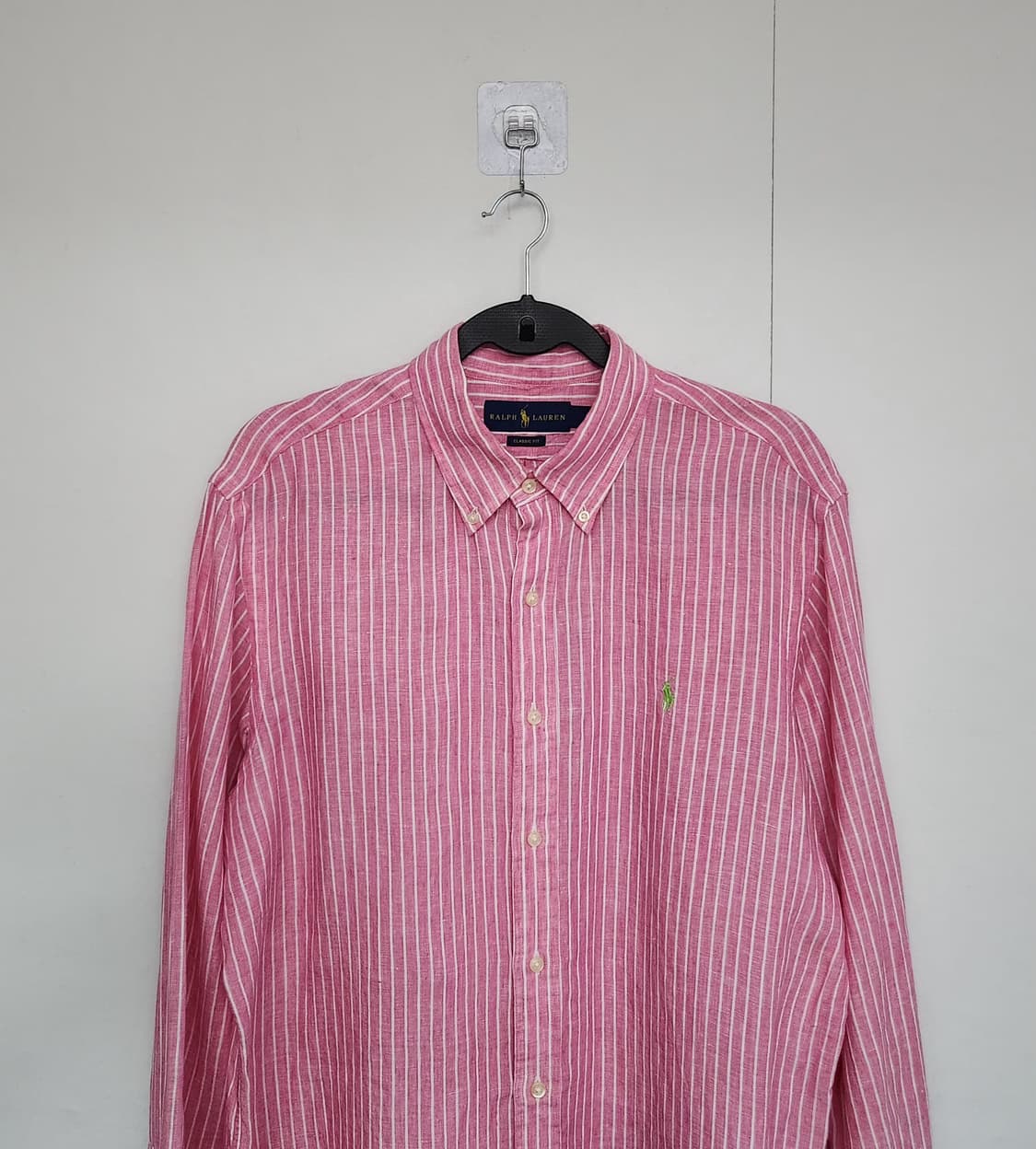 랄프로렌 100 린넨셔츠 스트라이프셔츠 상품이미지9