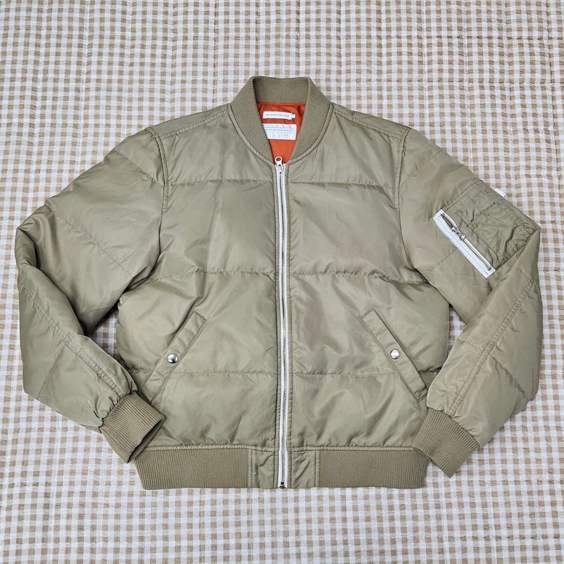 디스이즈네버댓 MA-1 오리털 점퍼 남자100 상품이미지2