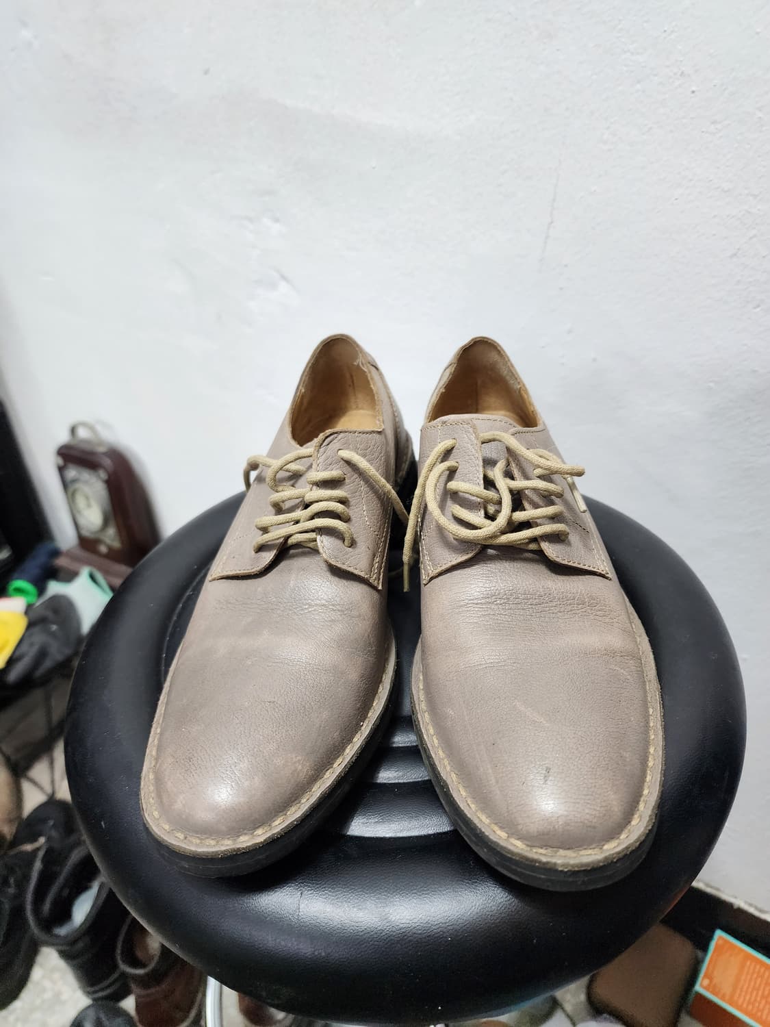 콜한 빈티지 리얼레더 로퍼  상품이미지2