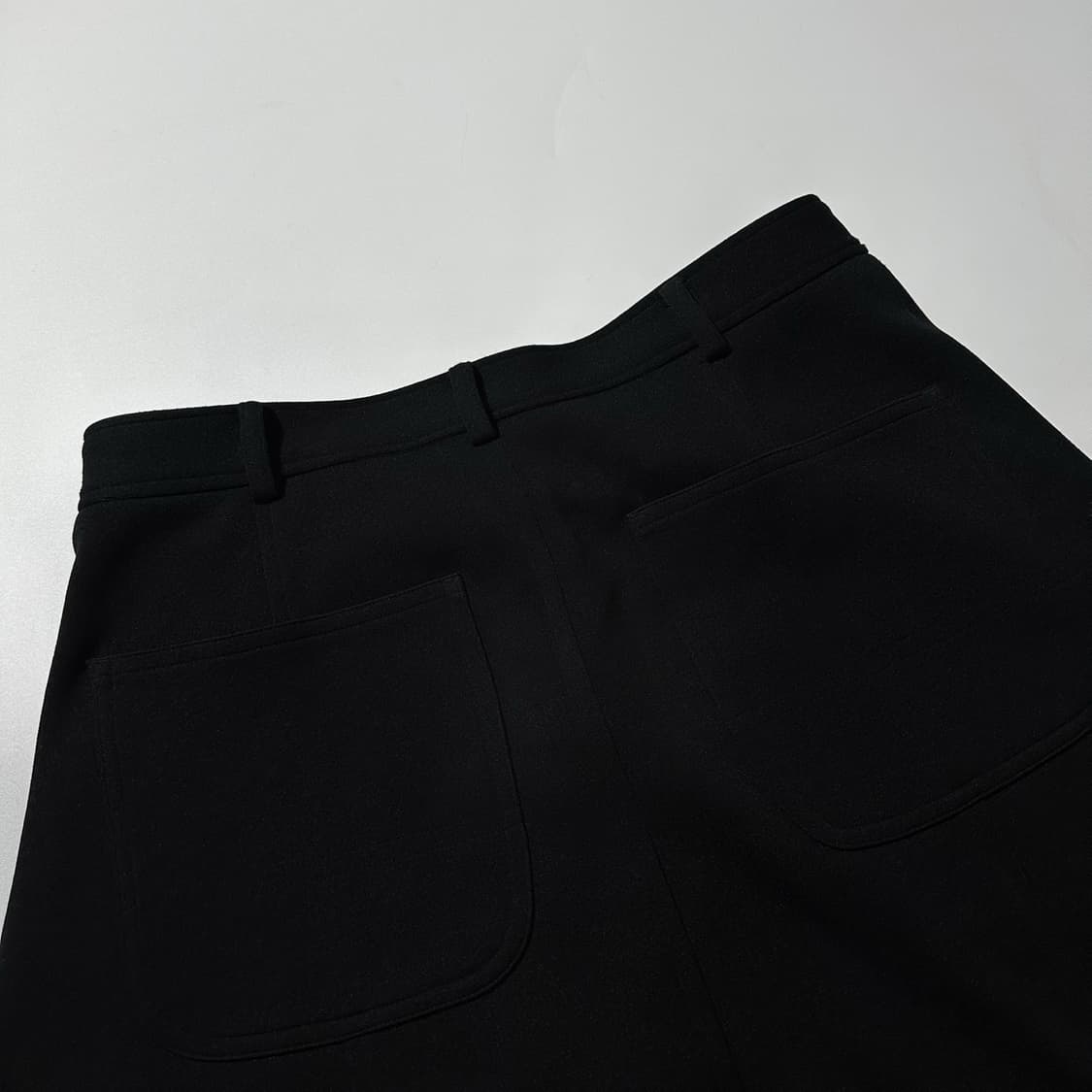 꼼데가르송 블랙 배기 사루엘 숏팬츠 상품이미지5
