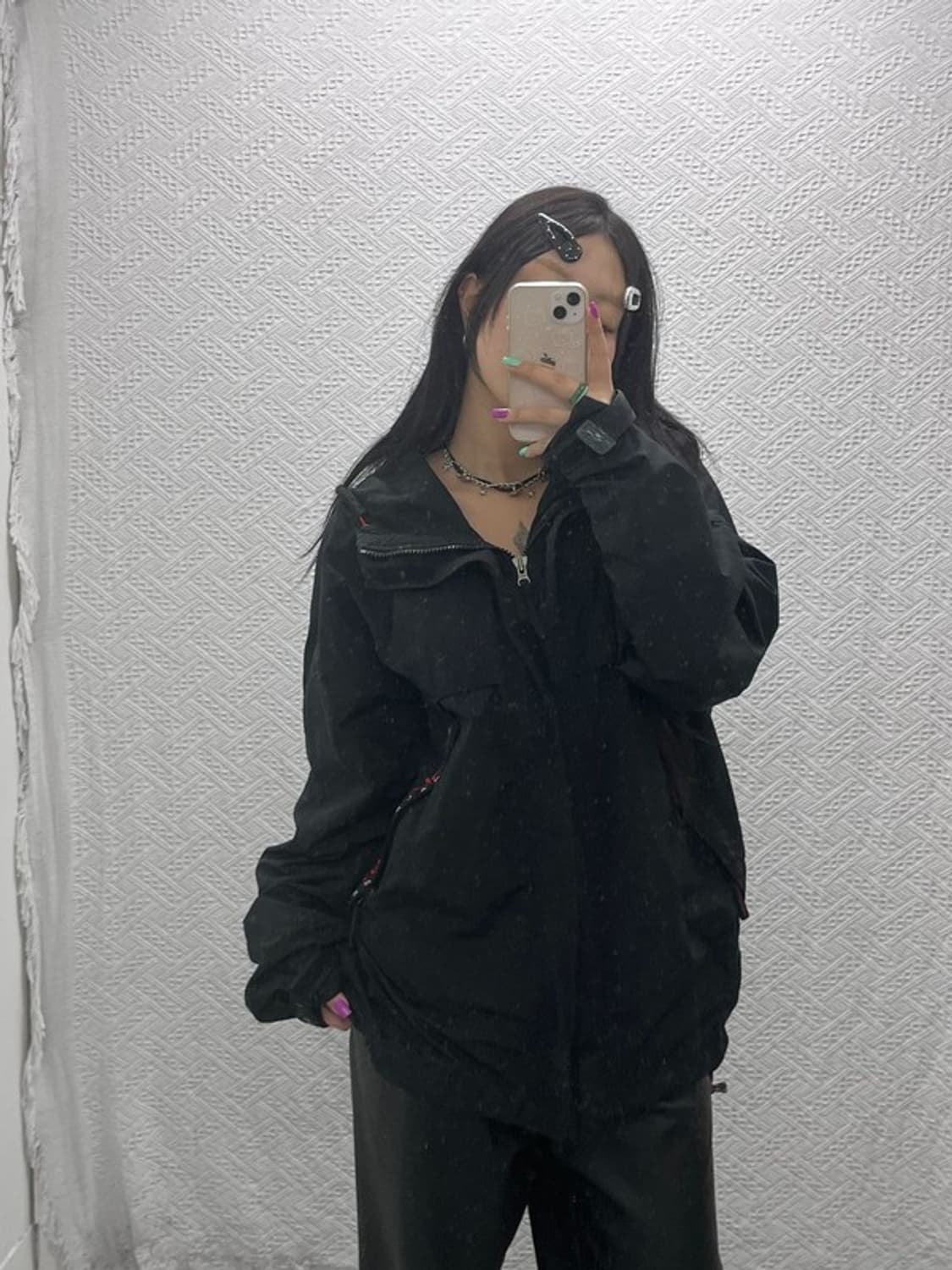 폴로 스포츠 올드스쿨 90's 고프코어 바람막이 자켓 XL C07006 상품이미지2