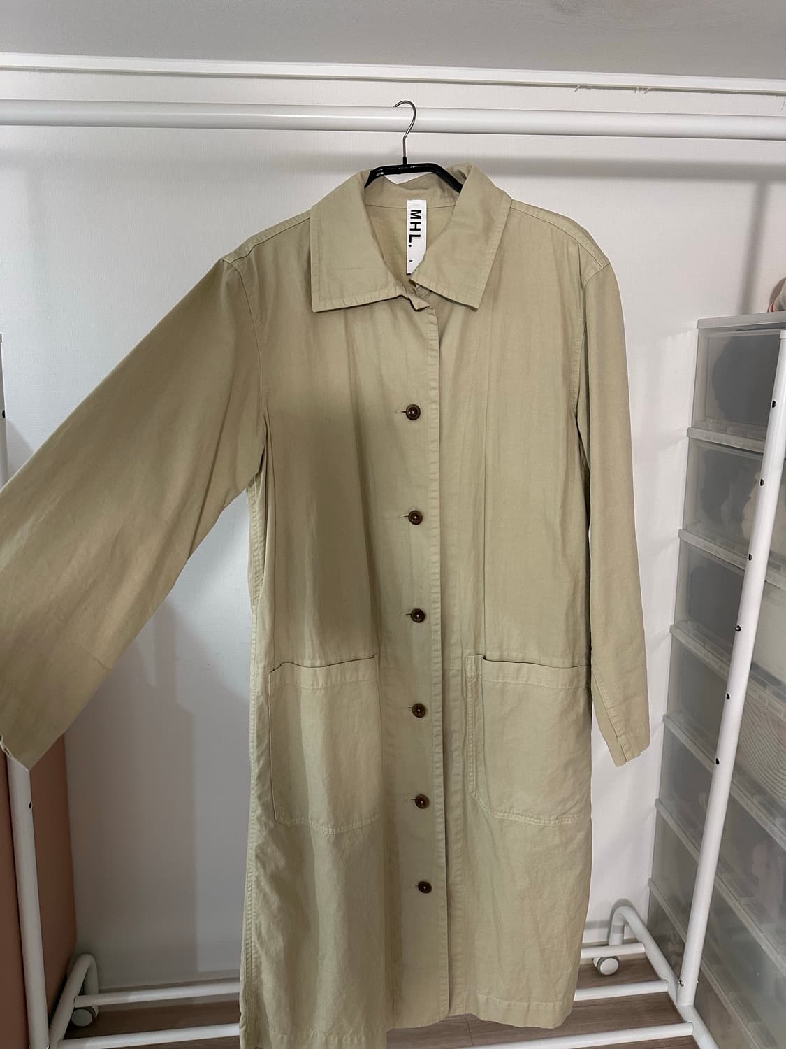 MHL 마가렛호웰 트렌치 S사이즈 상품이미지1