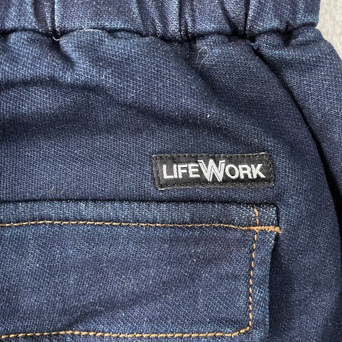 L 라이프워크 데님 카고조거팬츠 바지 상품이미지9