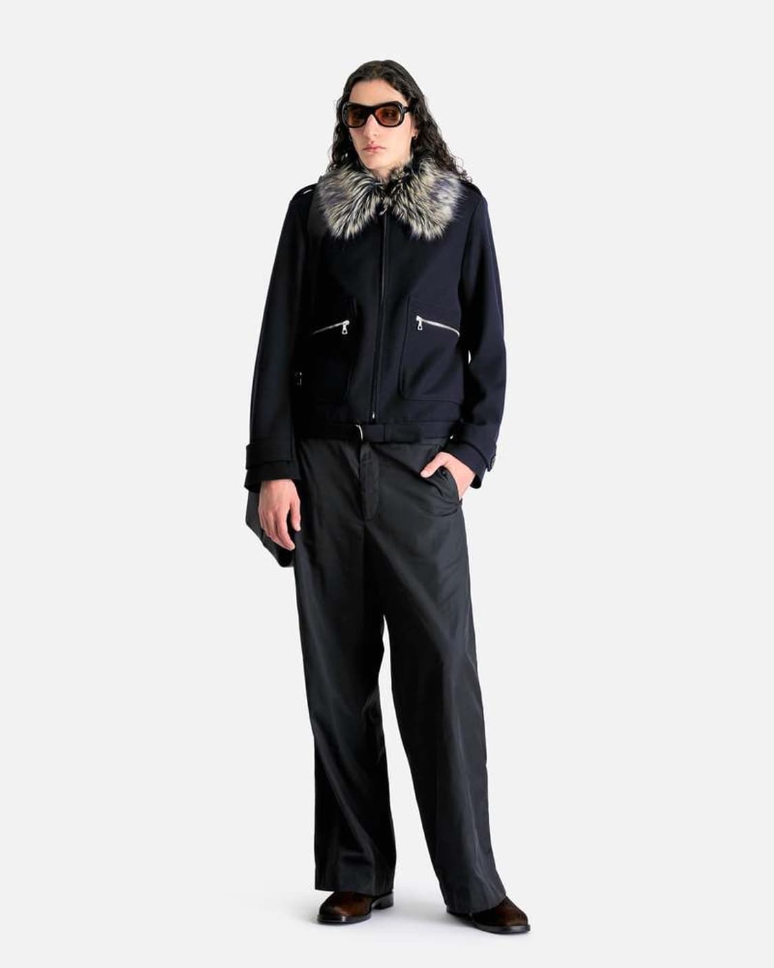 드리스반노튼 베로나 퍼자켓 24fw(L size) 상품이미지2
