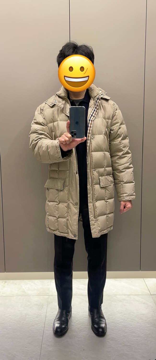 아쿠아스큐텀 롱패딩 (실착사진 있음) 상품이미지4