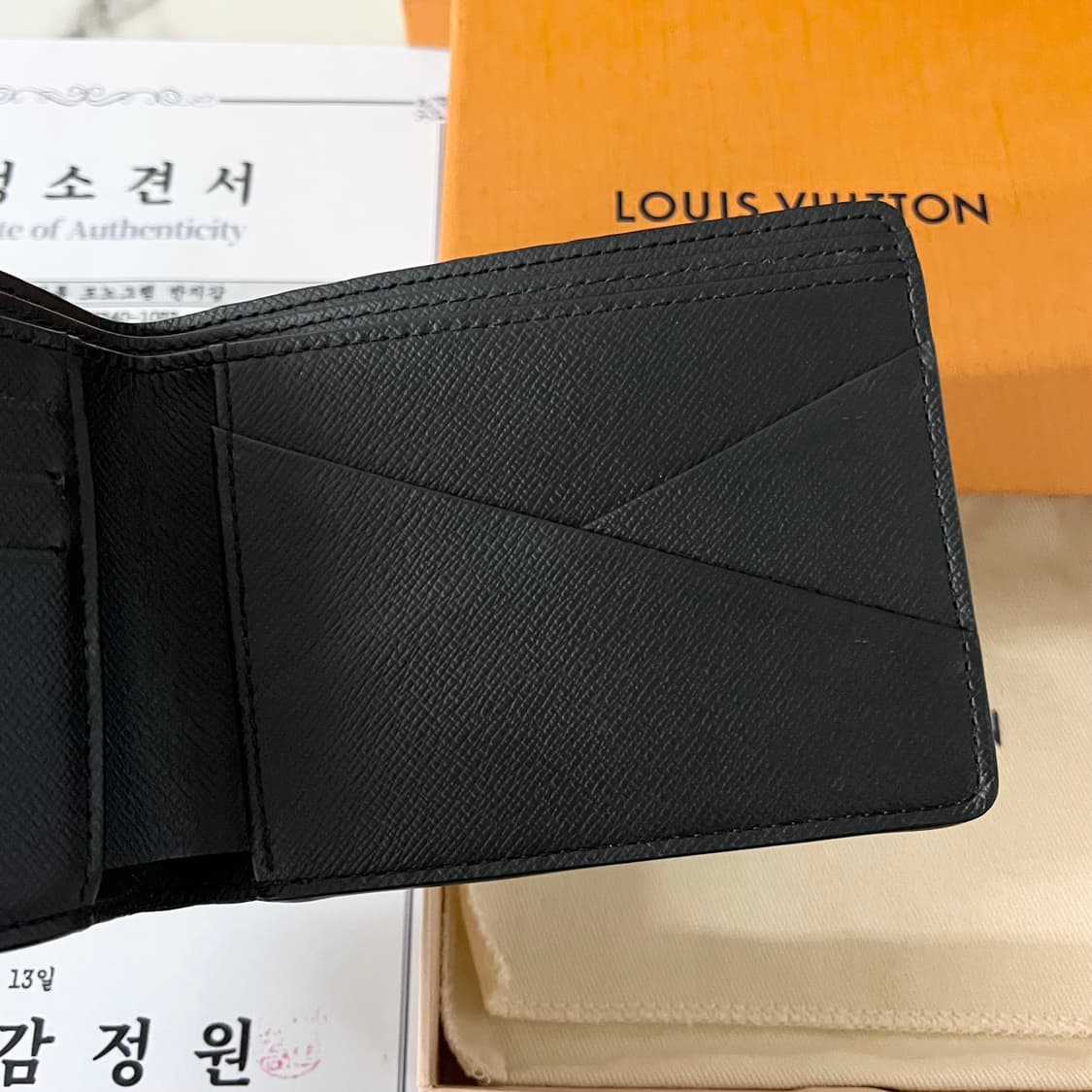 [감정서] 루이비통 이클립스 멀티플 월릿 반지갑 상품이미지6