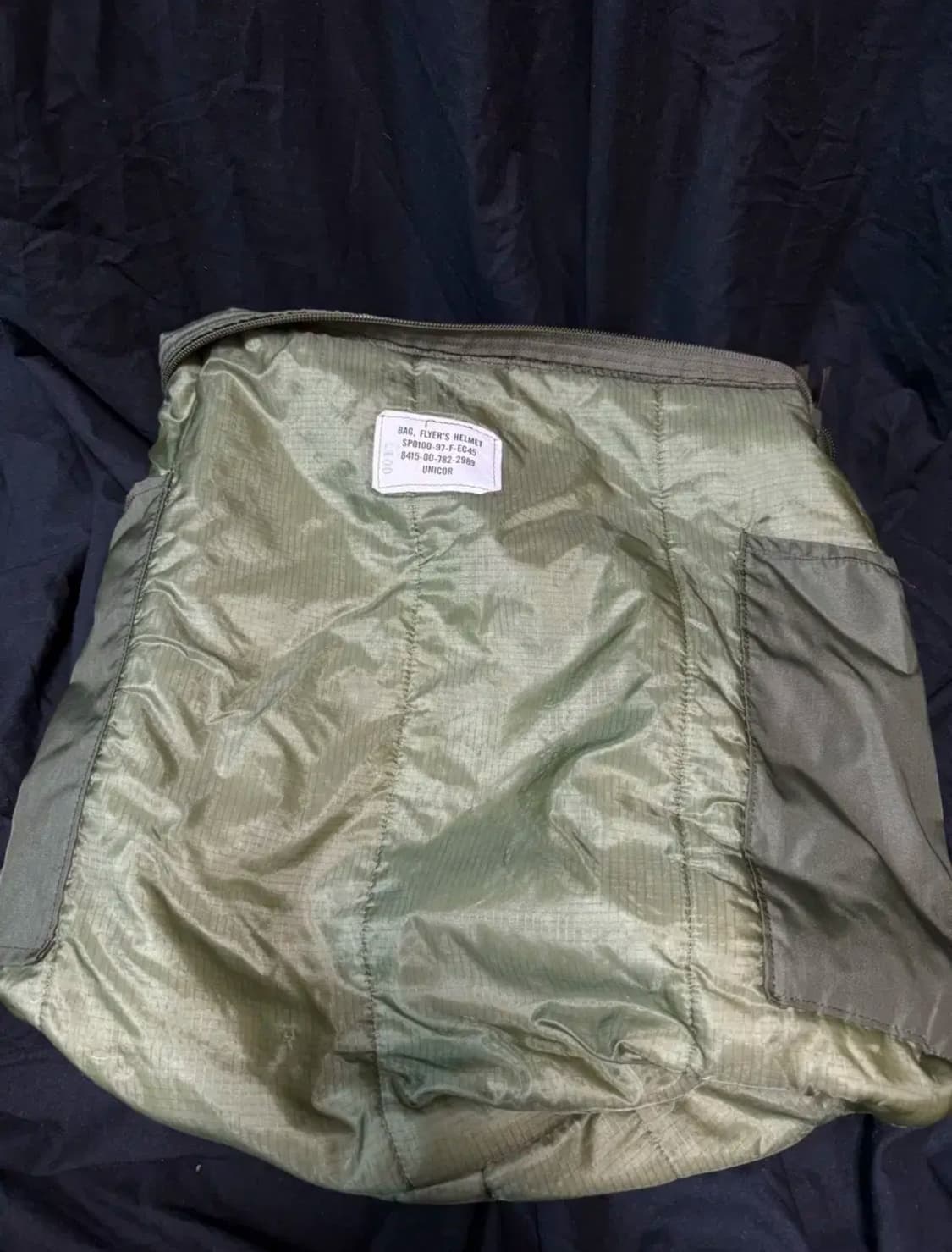 오리지널 미군 헬멧백 유니코어90s 상품이미지8