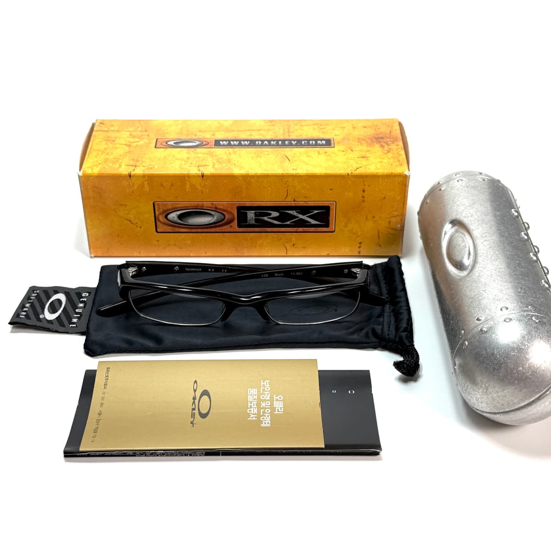 오클리 안경 RX 야드스틱 8.0  블랙– Japan Fit 새제품 상품이미지10