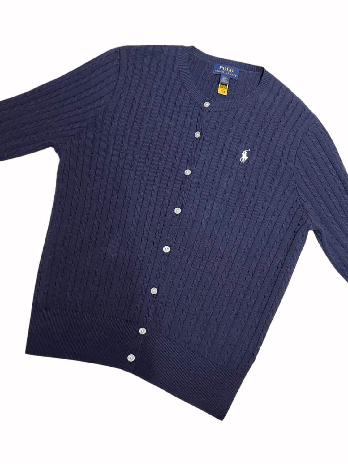 폴로 케이블 니트가디건 상품이미지4