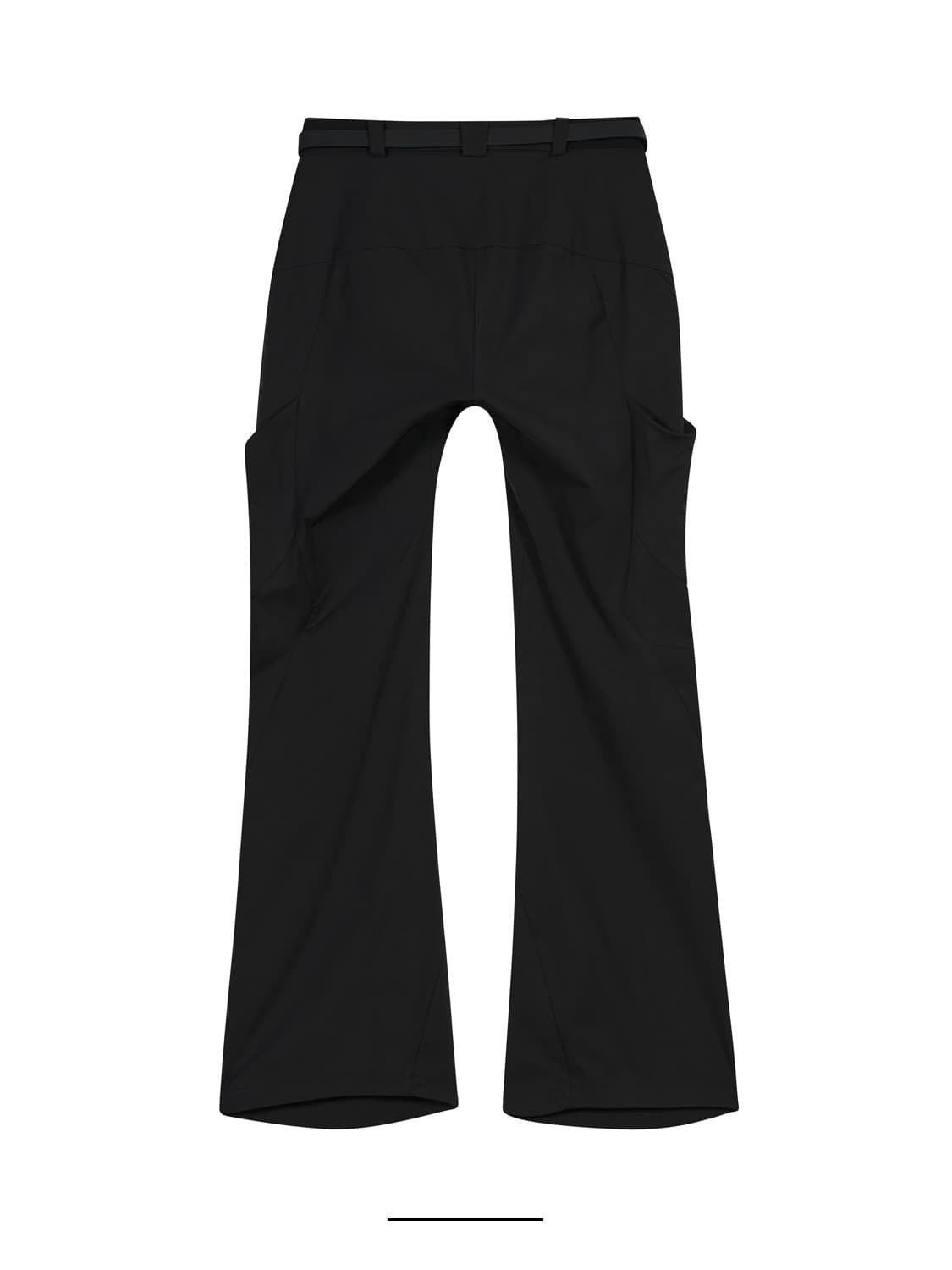 혜인서 포켓 팬츠 Pocket Pants w/ Belt 블랙 상품이미지5