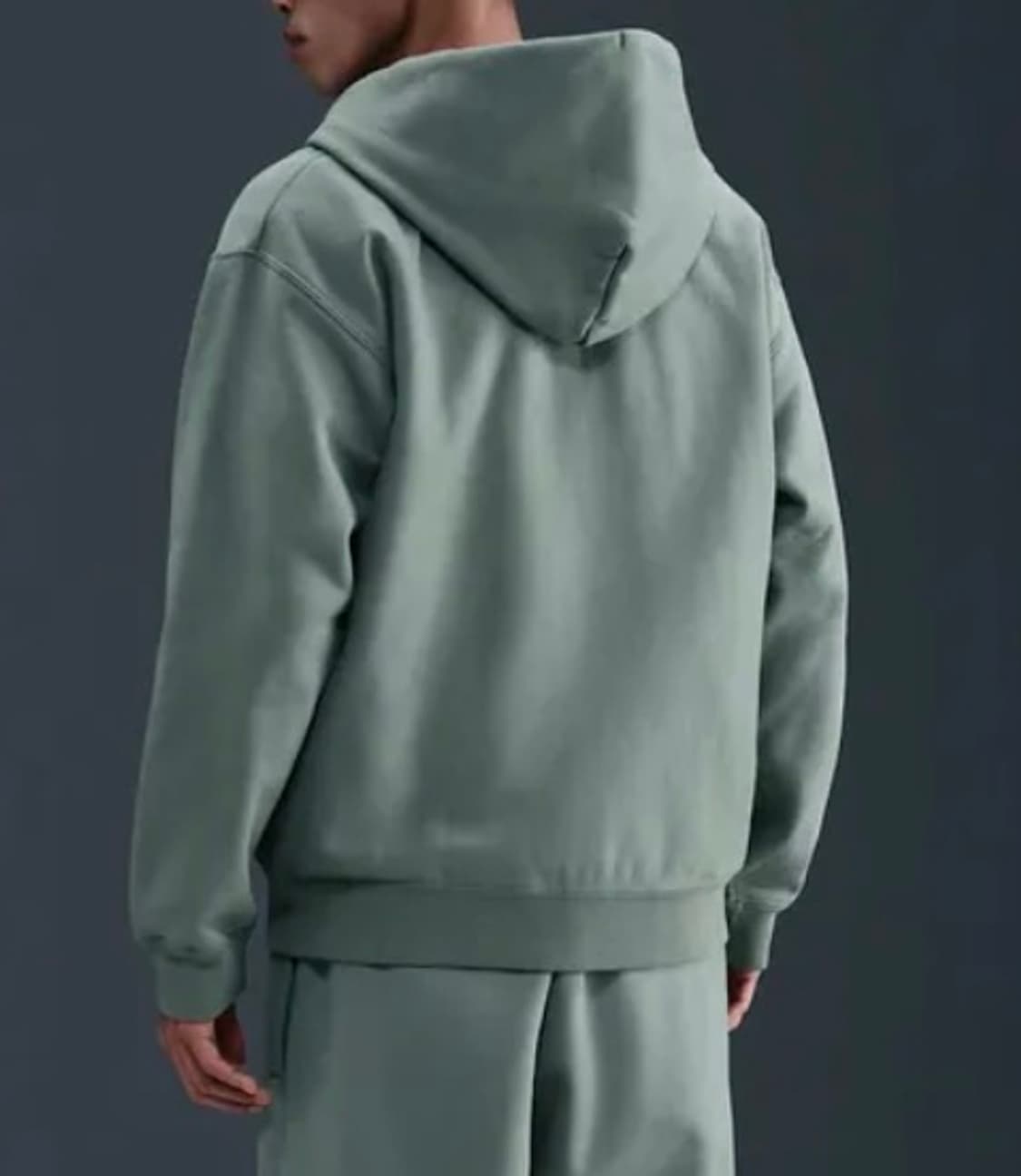 나이키 솔로 스우시 풀집업 플리스 후드 L(100) 클레이 그린 상품이미지4