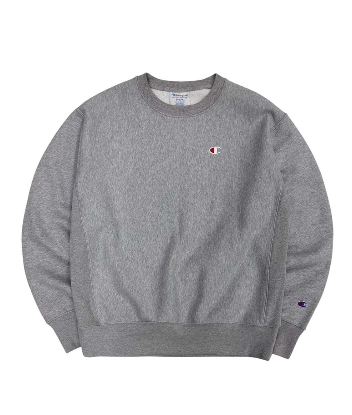 챔피온 리버스위브 맨투맨 그레이 (2XL)  상품이미지1