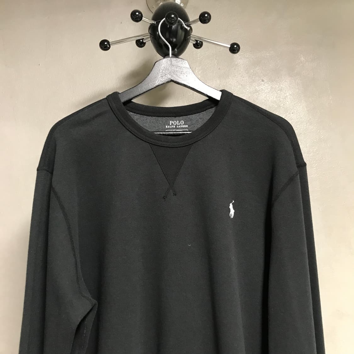 폴로 랄프로렌 맨투맨 블랙 L 상품이미지2