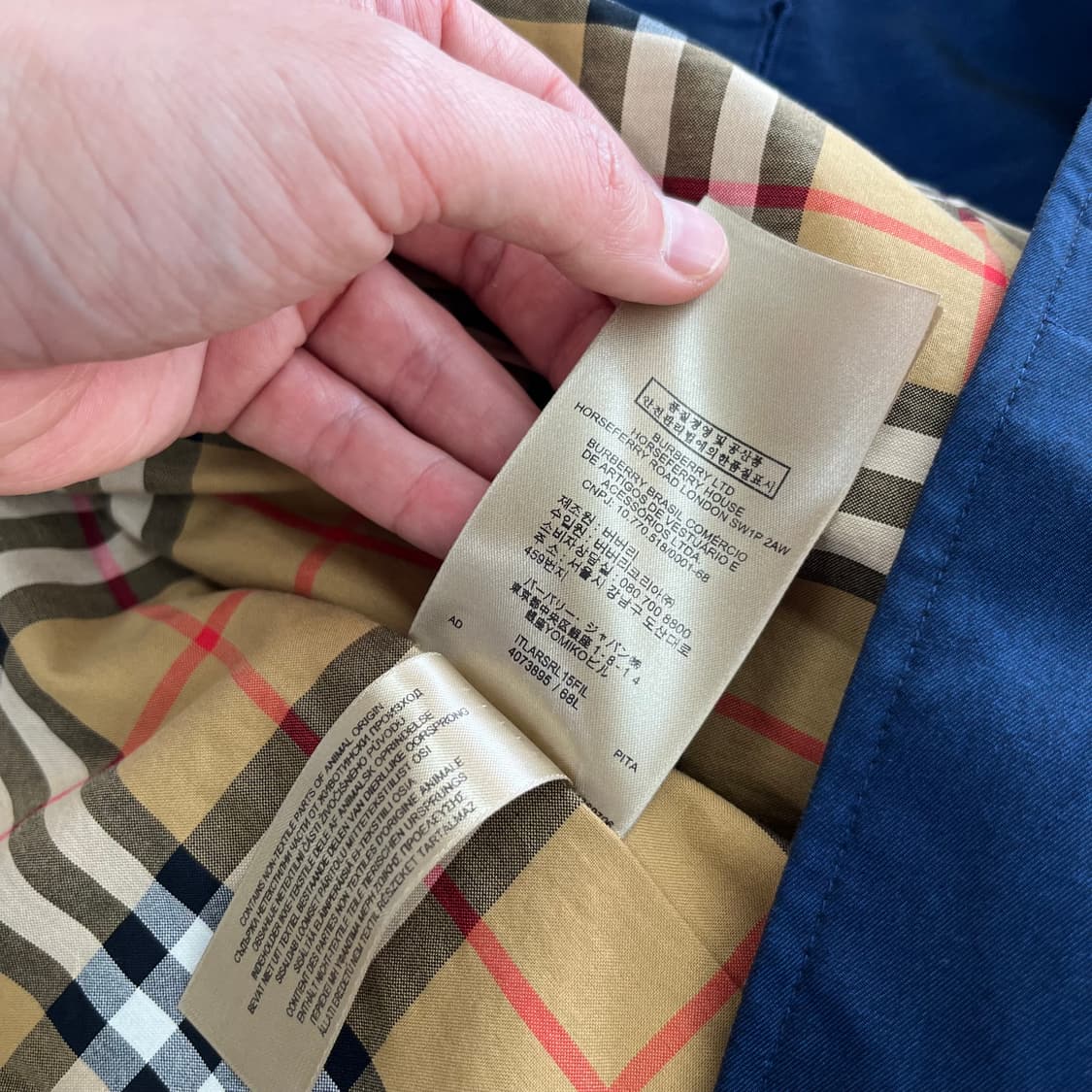 버버리 싱글 트렌치코트 신형 52 상품이미지8