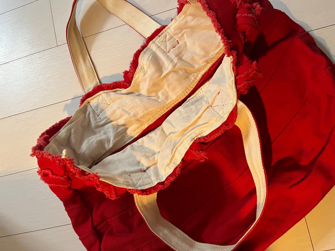 꼼데가르송 트리콧 캠버스 프릴 백 상품이미지5