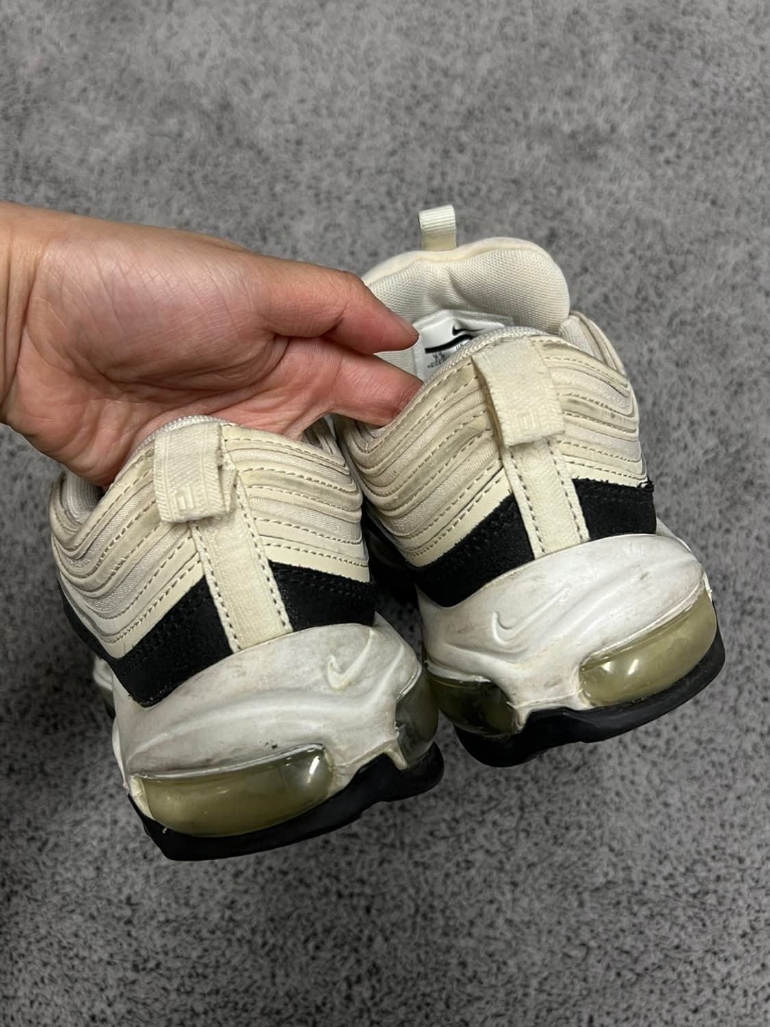 (245) 나이키 에어맥스97 프리미엄 라이트 크림 상품이미지2