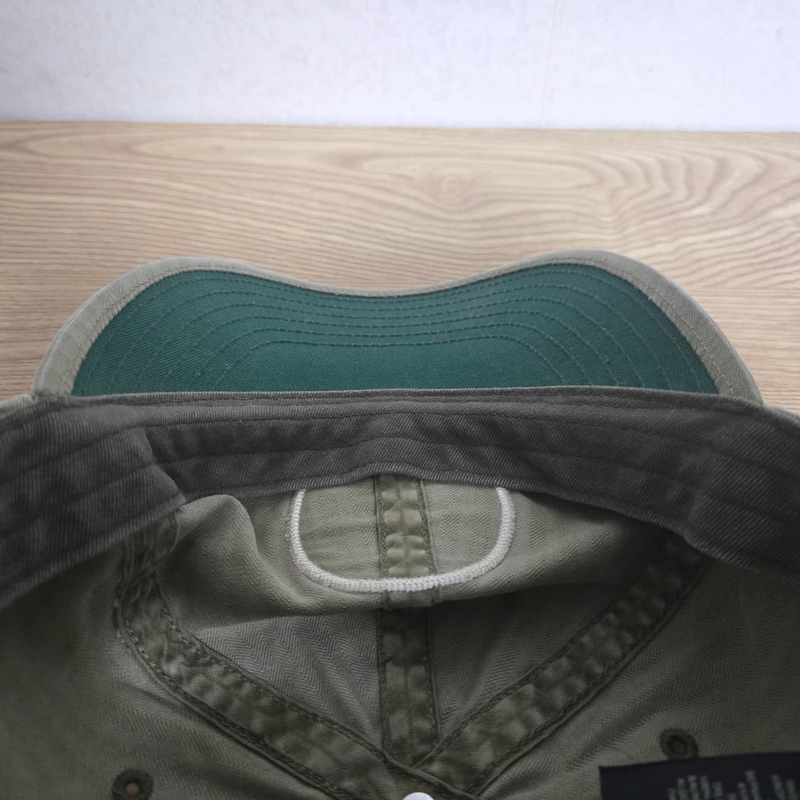 OS RRL 더블알엘 윙 볼캡 카키 상품이미지6