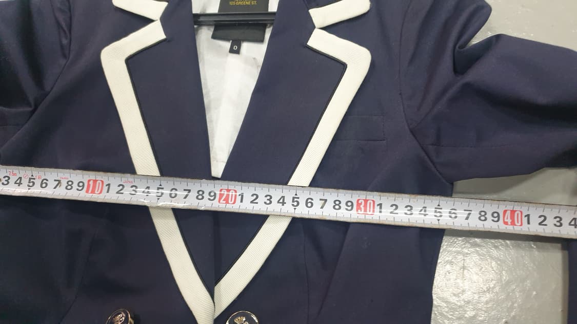 오즈세컨 네이비/아이보리 자켓 44 상품이미지5