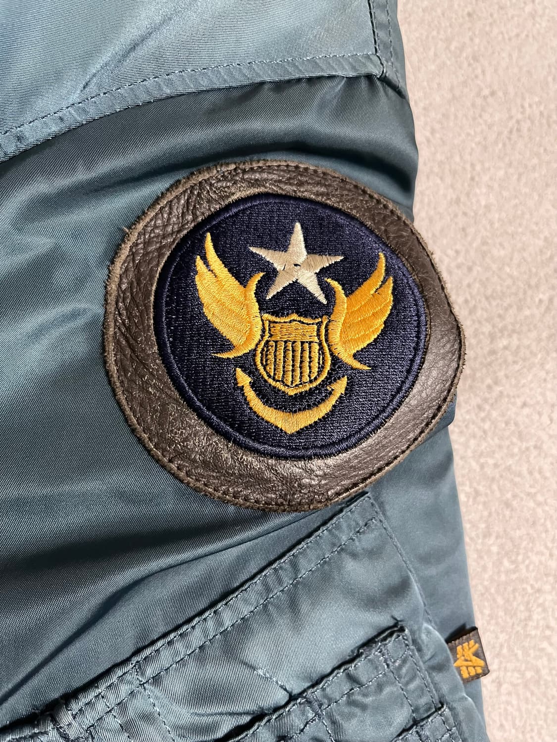 [M] 알파 인더스트리 암 패치 MA-1 상품이미지5