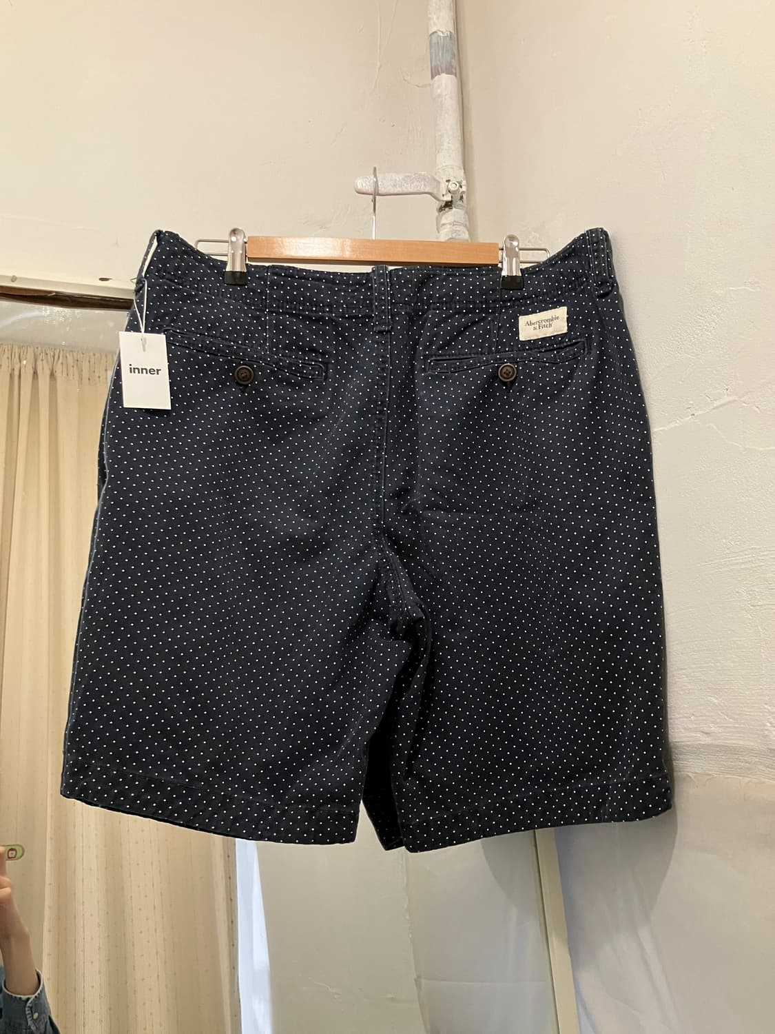 Abercrombie & Fitch 도트 패턴 치노 쇼츠 34 상품이미지3