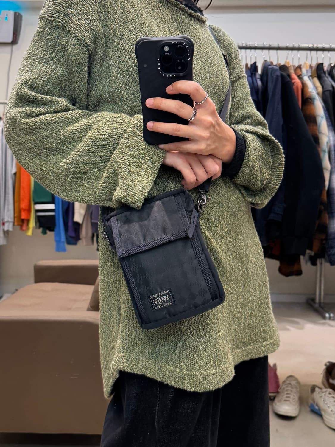 포터 미니 크로스백 상품이미지8