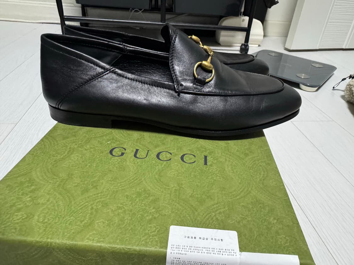 구찌 홀스빗 로퍼 블랙 37 상품이미지8