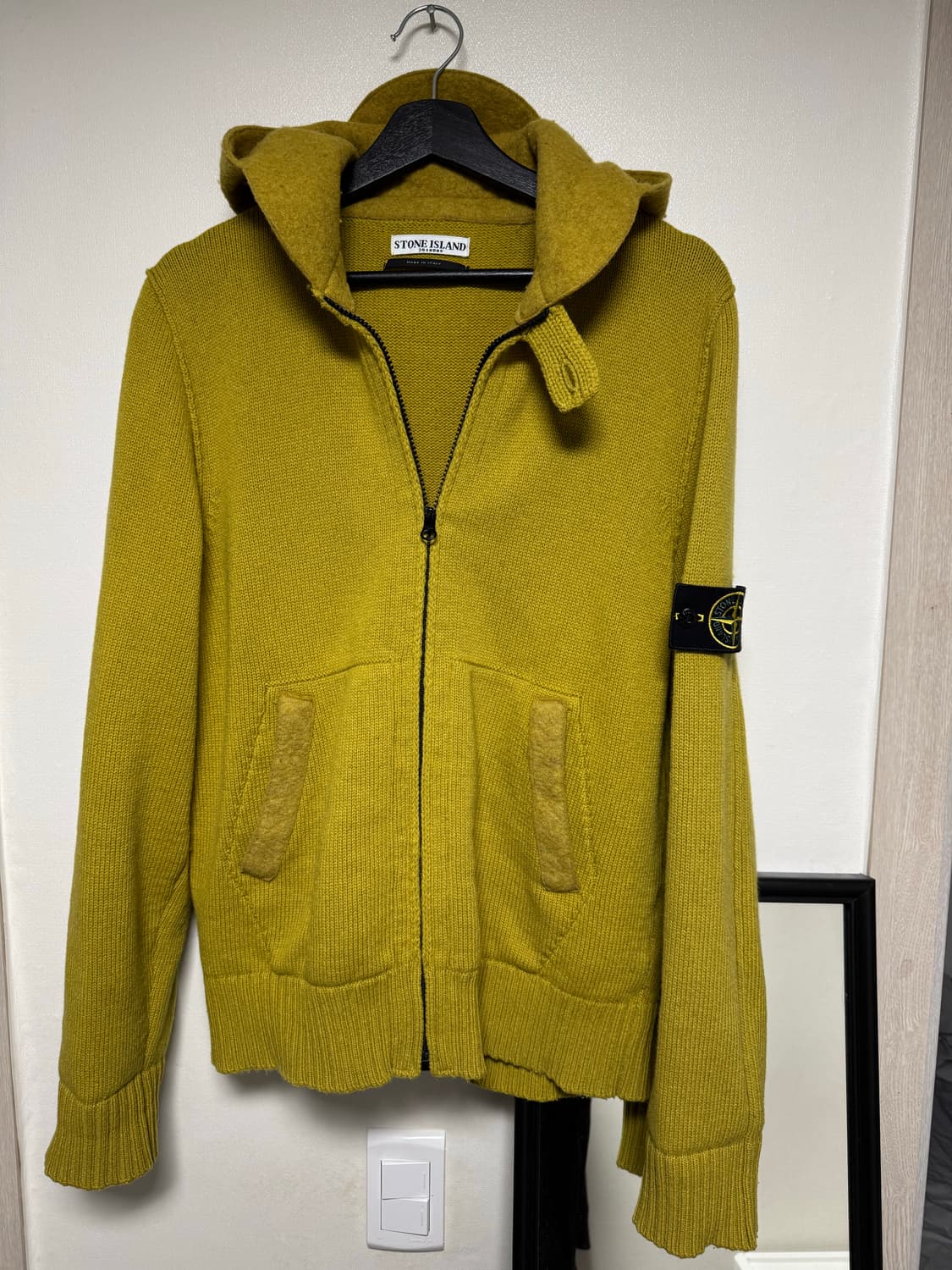 스톤아일랜드 니트 집업 상품이미지2