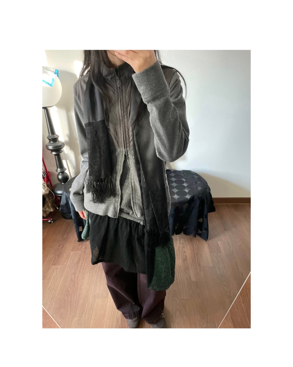 rose scarf 상품이미지4