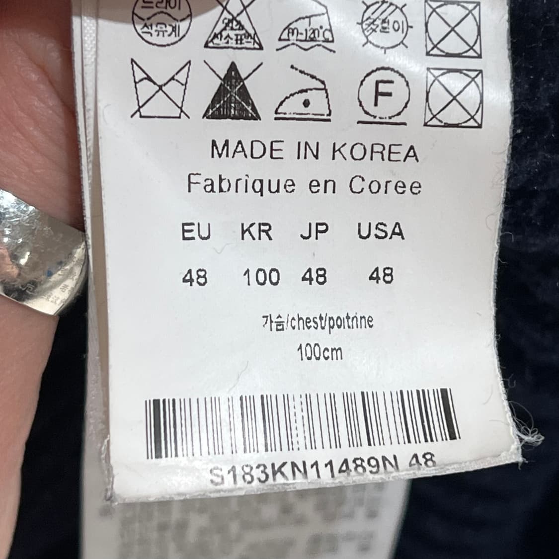 솔리드옴므 베이직 골지니트 s10774 상품이미지6