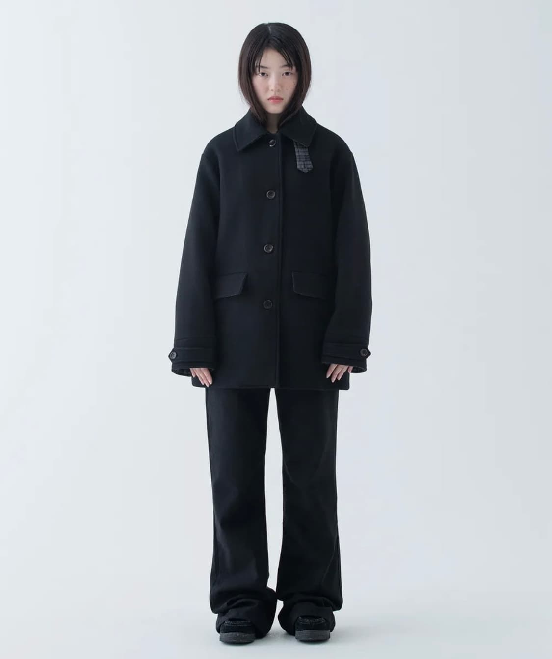 오헤시오 코트 블랙 상품이미지2