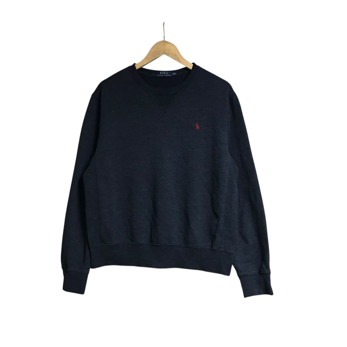 폴로 차콜 라운드 스웻셔츠 상품이미지2