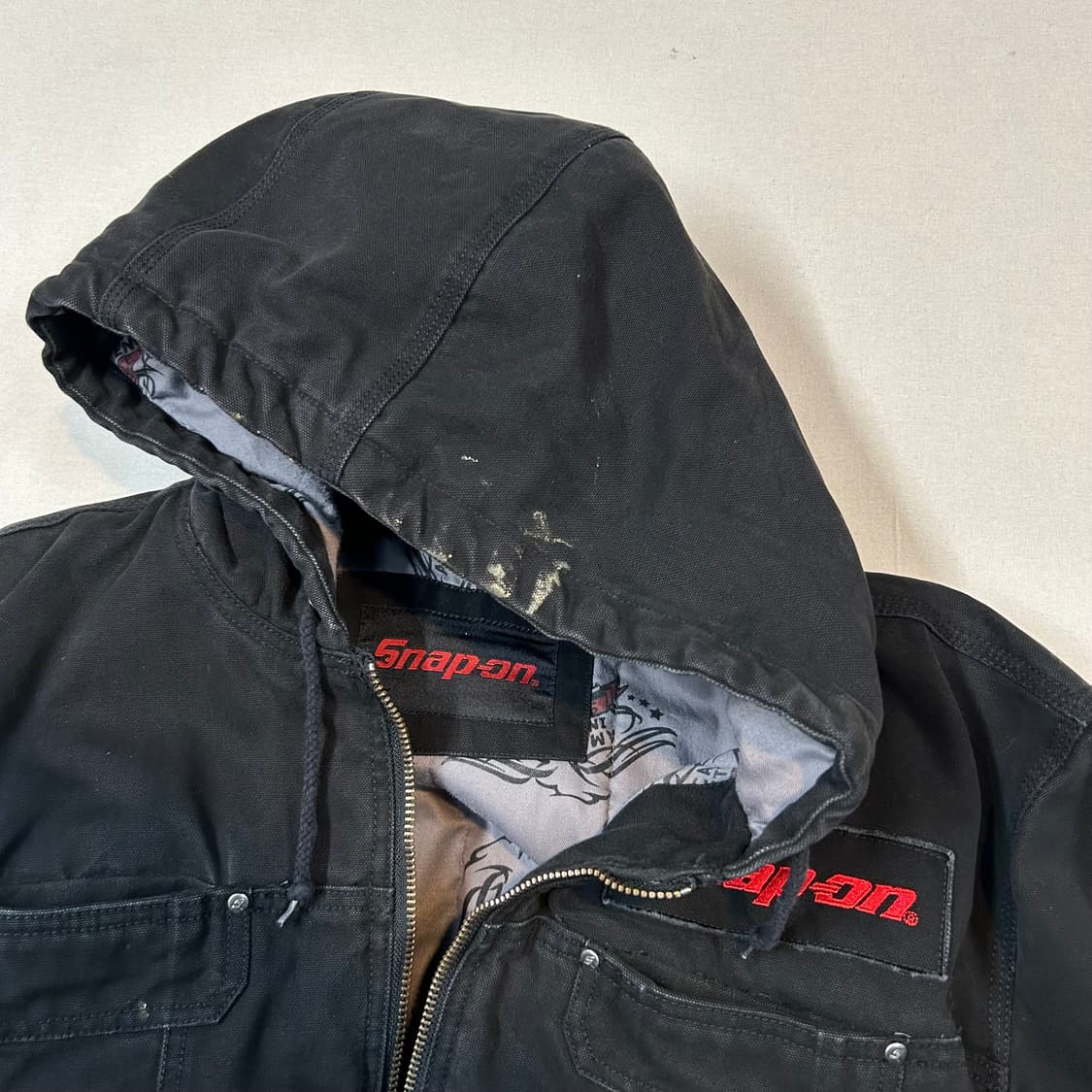 XL) 스냅온 SNAP-ON USA 블랙 액티브 후드 자켓 상품이미지8